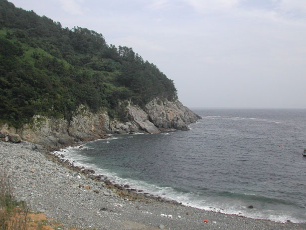 연대도 해수욕장 좌측 전경 사진