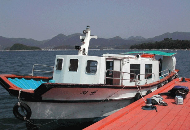 용남면 지도행 도선 사진