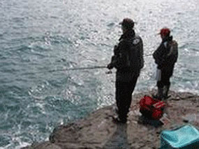 학림도 갯바위 낚시 사진