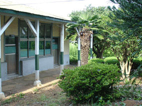 저도분교의 화단 사진