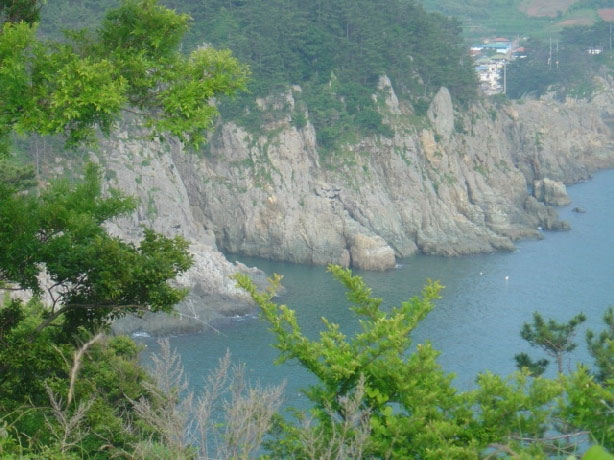 아름다운 만지도 절경