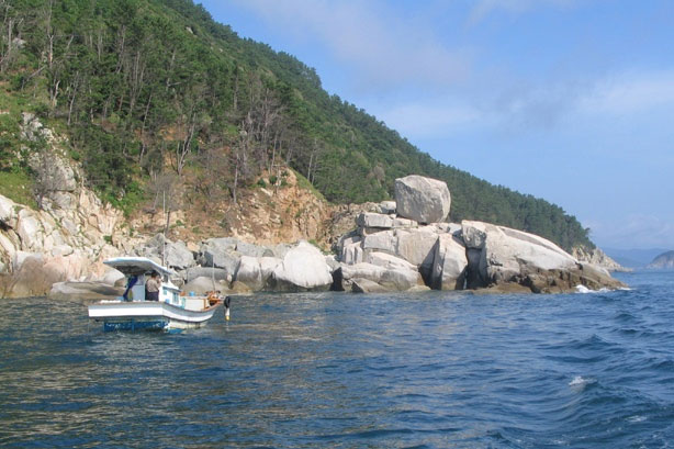 가왕도로 가는 뱃길