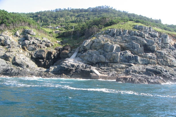 가왕도 섬으로 오르는 계단