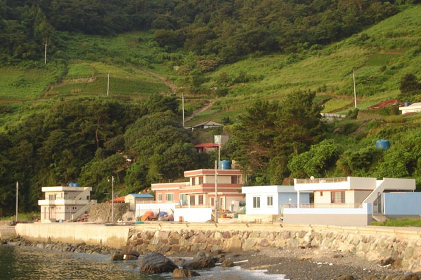 두미도 남구마을 풍경 사진