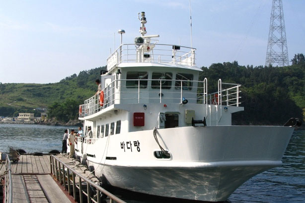 상노대로 가는 배편 바다랑호 사진
