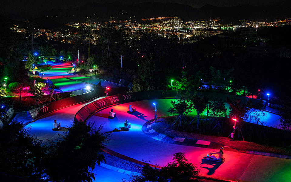 天际线斜坡滑车统营3