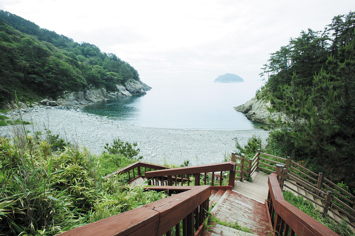 煙臺島卵石海水浴場