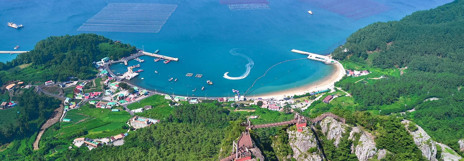 蛇梁島大港海水浴場