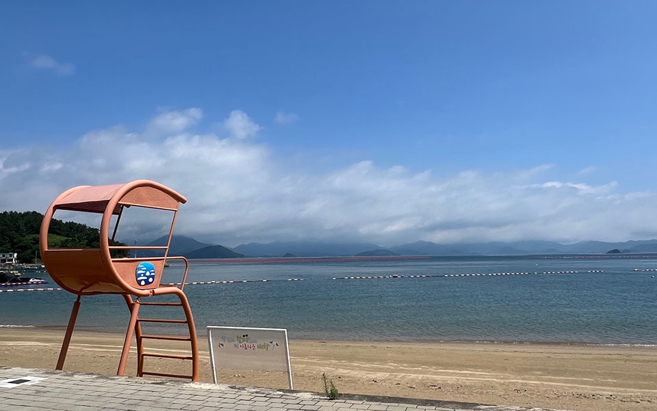 蛇梁島大港海水浴場1