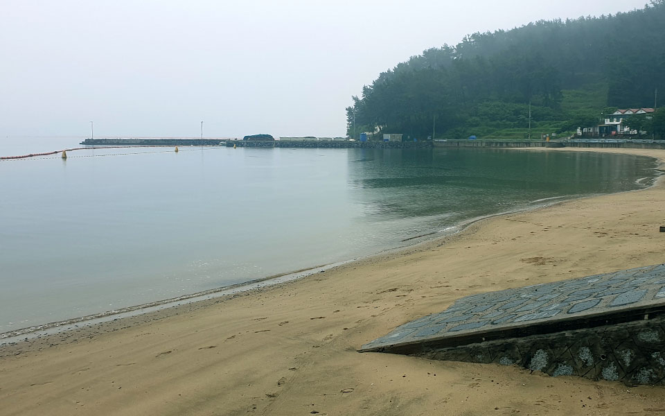 蛇梁島大港海水浴場2
