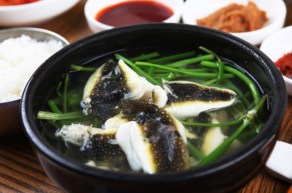 河豚汤 (辣味河豚火锅)