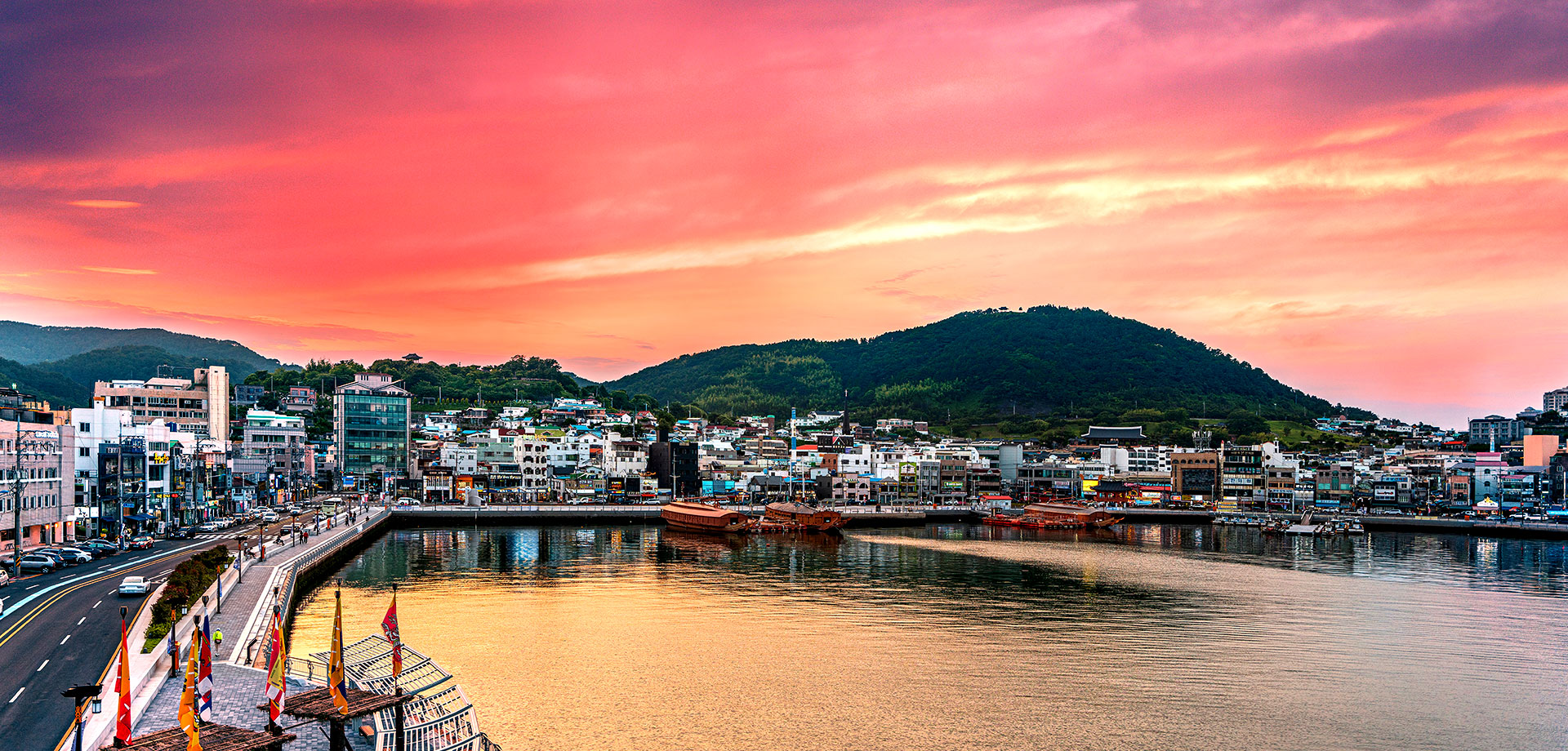 통영 강구안 전경