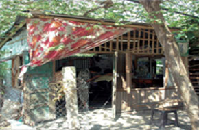 베트남 호이안의 이발관