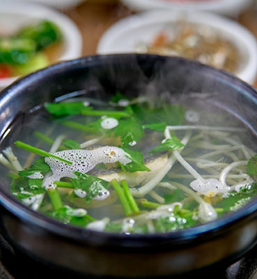 북어국