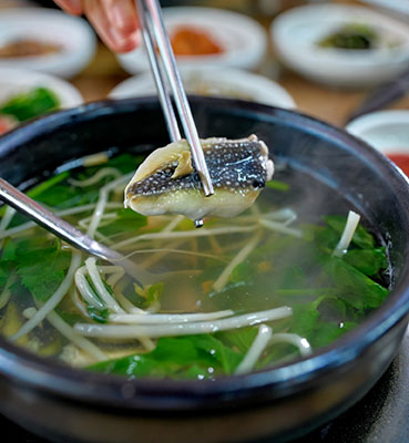 북어국